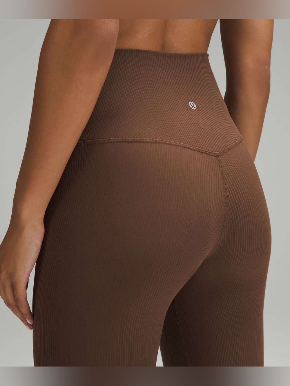 Lululemon Align Ribbed High-Rise Pant 28" Java 10 Medium Large